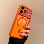 Transparent Defender For Magsafe Case for iPhone 18 17 16 15 14 13 Pro Max Camera AI Touch Control Wireless Charge Acrylic Cover