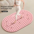 Magnetic Foot Massage Mat Silicone Acupressure Pad Pain Relief Circulation Relaxation Exercise Plantar Foot Care Tools