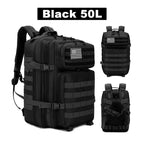 50L Tactical Waterproof Backpack