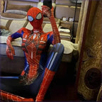 Halloween Cosplay Costume For Spider Women Superhero Costume Black Cat Tight 3d Printing Jumpuit Bodysuit Toys Christmas Gift