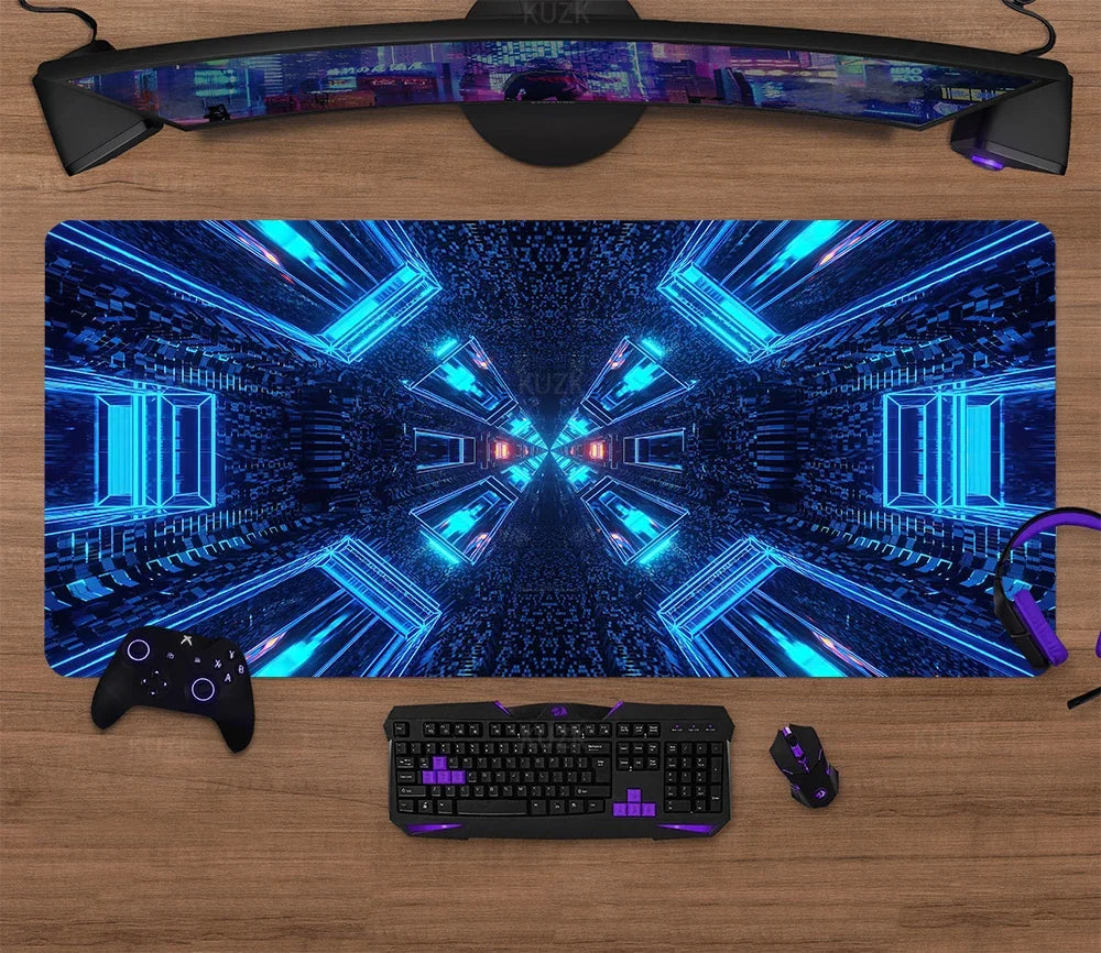 Alfombrilla de ratón Gaming, alfombrilla de escritorio para juegos, alfombrilla de teclado grande, alfombrilla Xll para ordenador, superficie de mesa para accesorios Xl Ped Mauspad