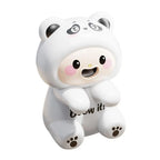 Cute Animal Mini Cooling Fan Clip On Cup Bowl Portable Low Noise Desktop Fan for Hot Food Coffee Soup and Baby Meals
