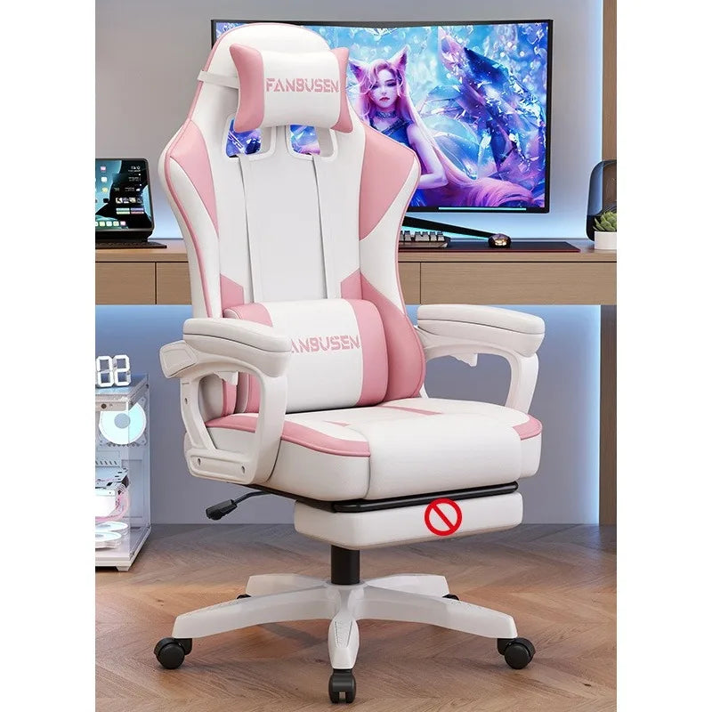 Gaming Chair Computer Chair GamingChair Ergonomic Dormitory Lifting Modern Simple Office Gaming Chair