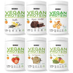 Weider vegan protein - 750 gr - 23g/dose isolated pea and rice. With vitamin b12 and stevia. Gluten free, sugar free.