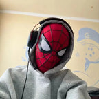 In Stock SpiderMan Brand New Day Adult Cosplay Mask with Magnetic Back Cover 3D Webbing Strips Resin Faceshell Cosplay Helmet