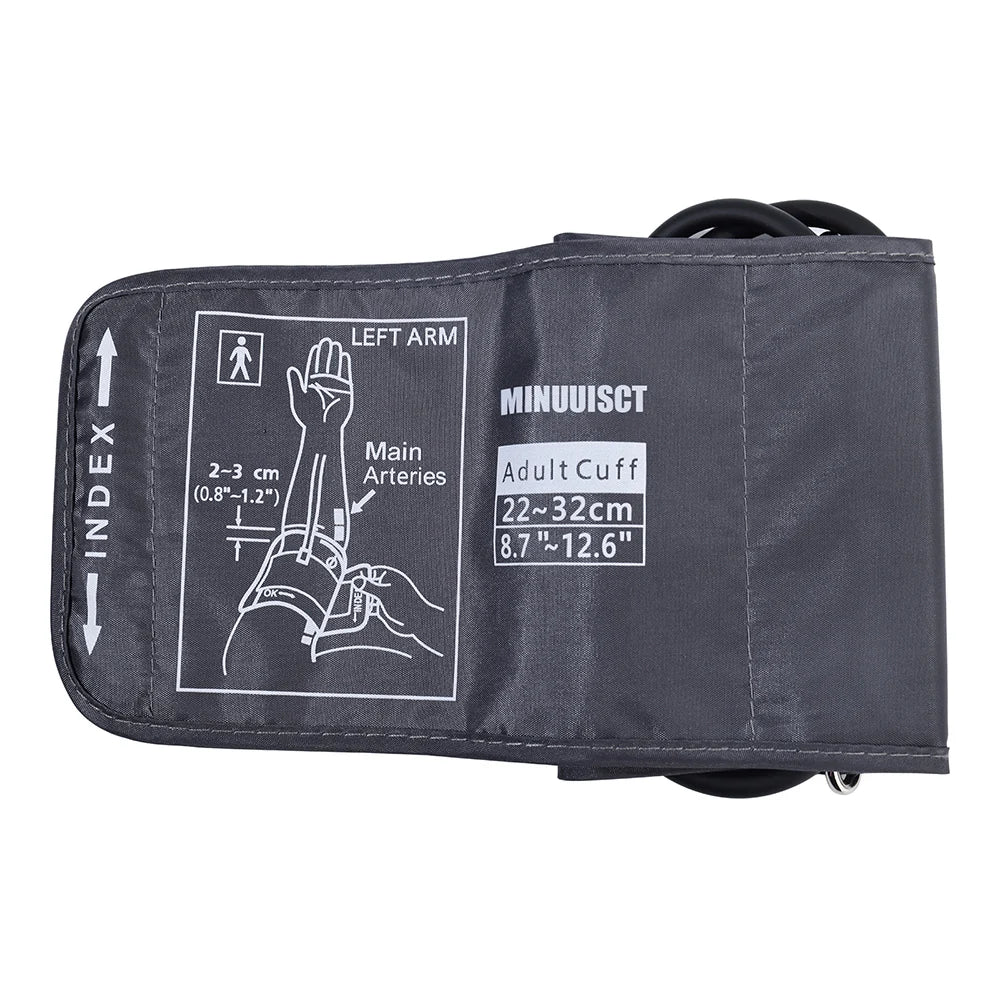 Adjustable Arm Blood Pressure Cuff 15-24cm 30-43cm 32-52cm Sphygmomanometer Sleeve Belt Medical Household Blood Pressure Monitor