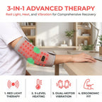Red Light NIR Elbow Brace With Vibration Heating Massager For Joint Pain Relief