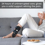 VELPEAU Ankle Brace Support for Ligament Injury and Tendonitis Surgery, Stirrup Ankle Splint Stabilizer with Foam & Gel Pad