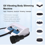 AOKO G5 Vibrating Massage Machine With 5 Massage Heads For Arms Waist Body Massage Anti Cellulite Body Slim Shape for SPA