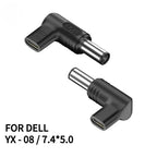 20V100W Laptop Power Adapter Connector DC Plug USB Type C Female to DC Male Jack Converter for Hp Dell Asus Acer Lenovo Notebook