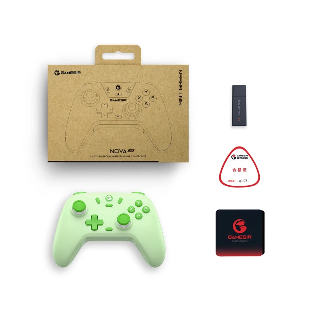 GameSir Nova Lite Wireless Gamepad, Bluetooth Gaming Controller with Hall Effect for Switch, Android, iOS, PC, Steam Games