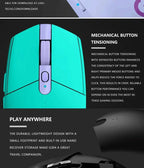 Wireless Gaming Mouse Logitech G305 LIGHTSPEED, 12000 DPI HERO, 6 Buttons, 250hr Battery, 99g, PC Mac Gamers
