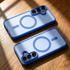 Magnetic Matte Case for Samsung Galaxy S26 S25 S24 S23 Ultra Plus FE A57 A56 A55 A17 A16 A26 for Magsafe Wireless Charge Cover