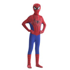 Popular Web Slinger Superhero Zentai Suit Full Coverage Cosplay Bodysuit Halloween Themed Outfit Collectible Attire for Holiday