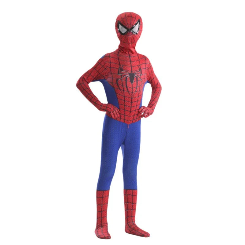 Full Set Halloween Cosplay Costume For Spider Fans Collector Miles Morales Zentai Suit Halloween Christmas Party Halloween Gift