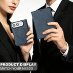 2 in 1 Detachable For Magsafe Magnetic Wallet Card Slot Flip Phone Case For Apple iPhone Duo 18 Fold 2026 PU Leather Cover
