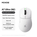 MCHOSE A7 Ultra RE Gaming Mouse 8000Hz Polling Rate Ergonomic Design 20000fps 42000DPI 750IPS Super Glide Coating 500mAh Battery