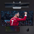 athlete legendary CR7 c-C-Cristiano R-RRonaldo Mouse Pad Mousepad Large Gaming LockEdge Thickened PC Table Desk Mat