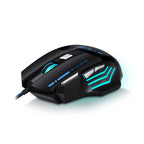 RGB Backlit Gaming Keyboard And Mouse Combo One-Handed Keypad with 3200 DPI Mouse Game Converter for PS4 Xbox Nintendo Switch
