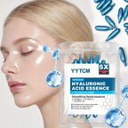 Hyaluronic Acid Deep Moisturizing Capsule Essence, Deep Moisturizing and Brightening Skin Essence (0.4g X 30 Capsules)/Bag - 1 B