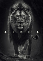 Animal Motivation Poster Panther Lion Motivational Canvas Posters Prints Canvas Painting Focus Conquer Fearless Mural Wall Decor