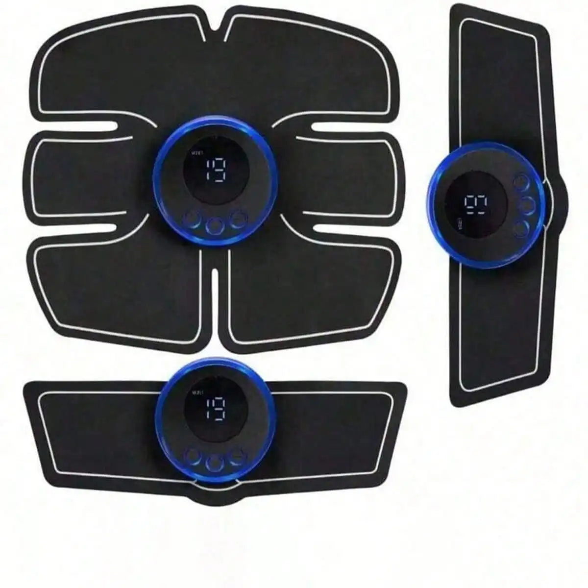 Charging Version/Abs Stimulator, Muscle Toner, Portable Muscle Trainer, Intelligent Wireless Fitness Apparatus For Men Woman