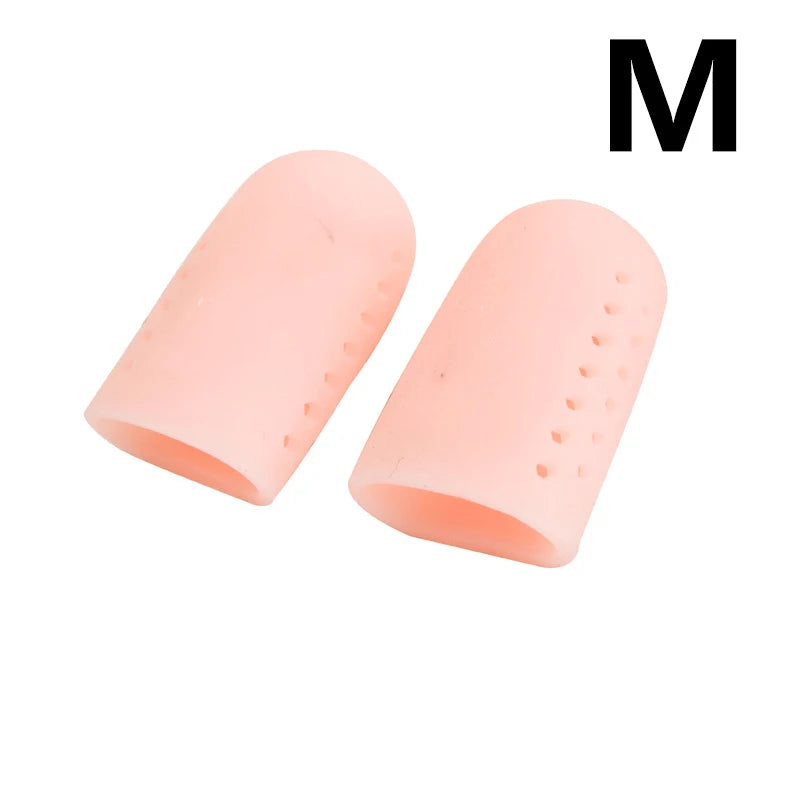 New Breathable Toe Protectors Sleeve Bunion Pads Cushion Big Toe Guards Silicone Toe Covers For Protection Of Ingrown Toenails