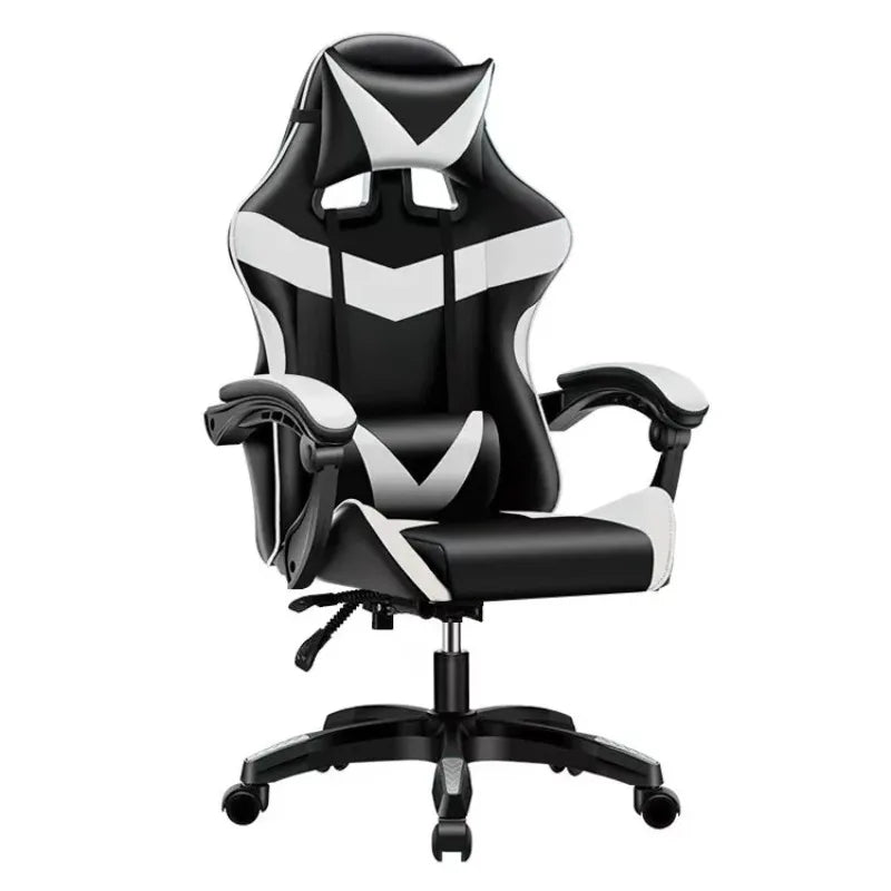 Computer Chair Comfortable Gaming Chair Long Hours Sitting Reclining Headrest and Lumbar Support for Home Office Furniture