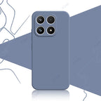 Original Mobile Phone Cases for Xiaomi 17 Xiaomi17 5G 6.3" 360 Soft Luxury Square Liquid Silicone Back Cover Waterproof Bags