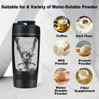 630ml USB Electric Portable Whey Protein Shaker bottle Fully Automatic Stirring Cup Rechargeable Gym Free Cocktail Blend Bottle