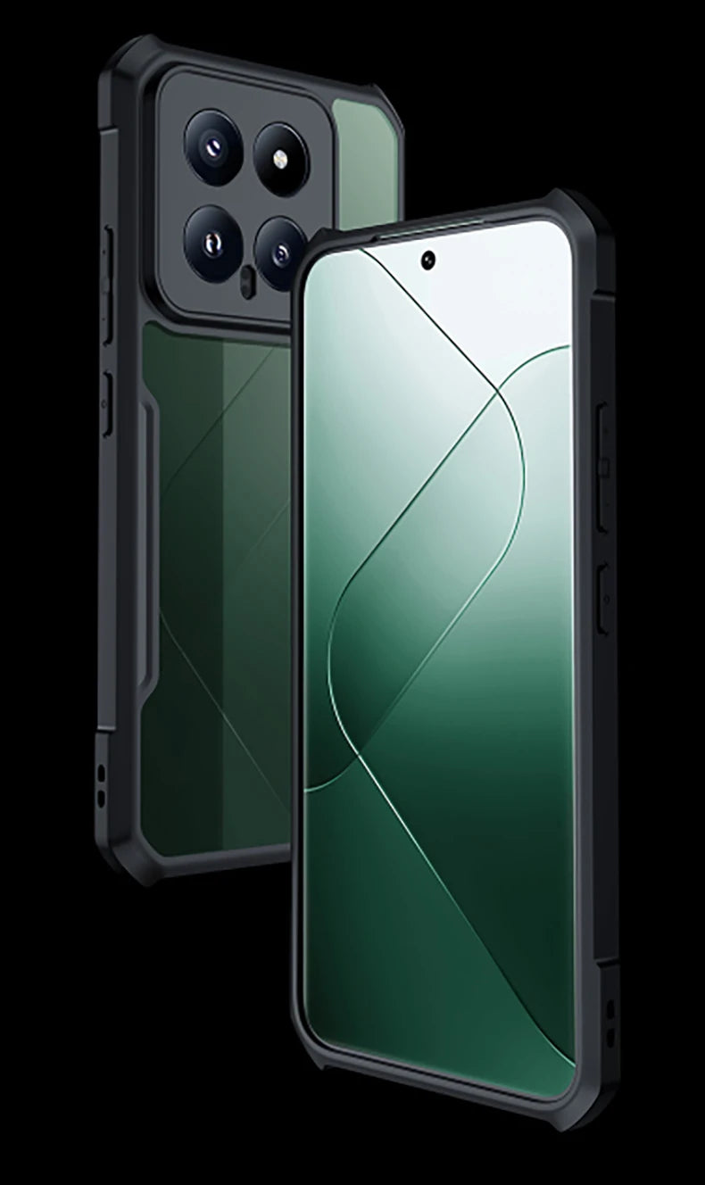 Xundd for Xiaomi 14 Phone Case, Lightweight Drop-Proof Case, Lens Protection, Airbag Drop Protection, Xiaomi 14 Pro, Xiaomi 14 U