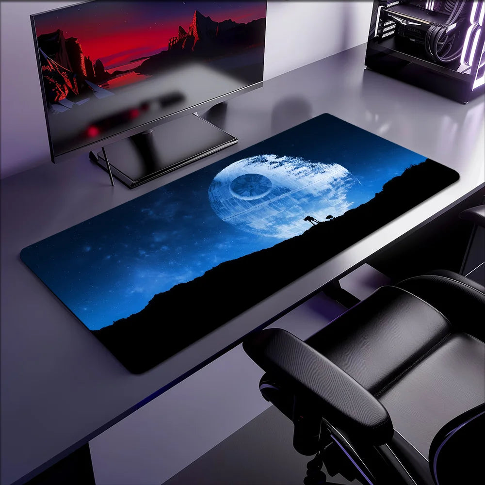 STAR Mouse Pad Non-slip Lockedge Space Office Student W-WARS Gaming Thickened Large Opera Writing Cushion MousePad