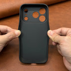 Luxury Artificial Leather Matte Magnetic Phone Cases for IPhone 13 14 15 16 17 17air Pro Max for Magsafe Wireless Charging Cover