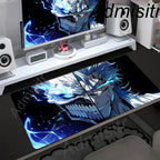 Large Mouse Pad Black White Anime BLEACH Mause Mats Gaming Accessories Office Gamer Keyboard Desk Mat Kurosaki Ichigo Mousepad