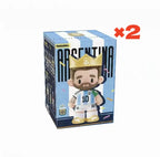 Original In-Stock Messi Argentina National Tea Player Series Vinyl Figurine Blind Box Pendant Collectible Ornament Toys Gifts