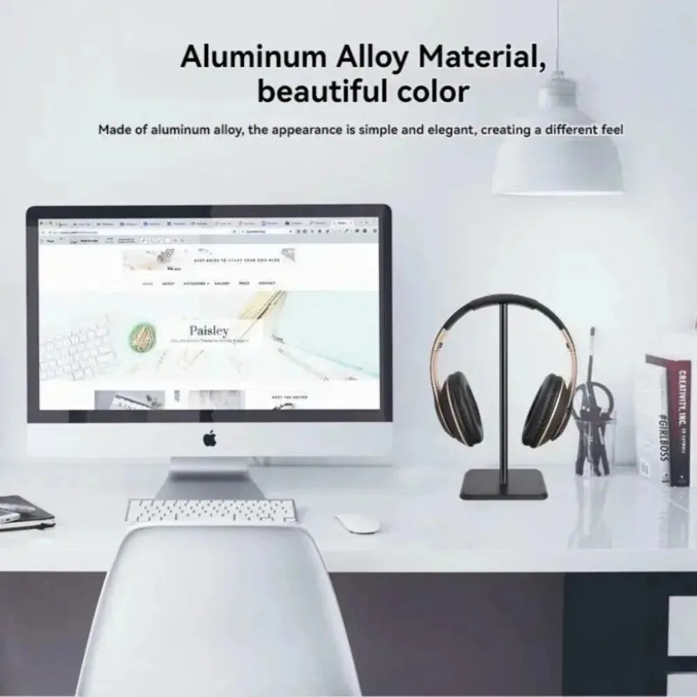Aluminium Headphone Stand for Gaming & Desktop