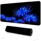 Accessories Long Mousepad Red Spider Lily Mouse Pad XXL Desktop Keyboard Table Pads Large Game Rubber Anti-slip DeskMat Computer