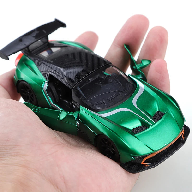 (Bagged) 1:36 Martin Alloy Racing Car, 1.36 scale simulated alloy pullback racing car, boy's toy, simulated racing car