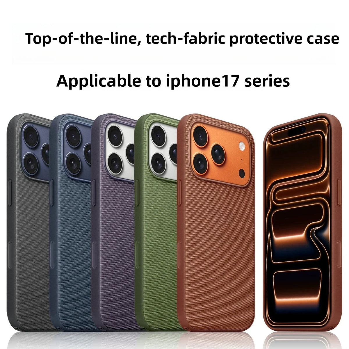 High Quality Original Technology Woven Case For IPhone 18 17 16 15 14 13 Pro Max  For Official Magsafe Magnetic Protect Cover