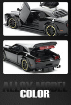 1:32 Dodge Challenger SRT Hellcat Redeye V8 Alloy Metal Diecast Model American Muscle Sports Car Collection Of Hobby Decorations