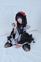 Anime My Dress Up Darling Marin Kitagawa Cosplay Costume Maid Cosplay Dress Halloween Kitagawa Marin Kuroe Shizuku Full Set