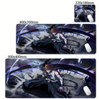 Bleach Kurosaki Ichigo Anime Mouse Pad Pc Gamer Accessories Desk Mats Rubber Carpet Mousepad Office Table Pads Gaming Mouse Mats