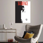 America Film Scarface Thriller Poster Home Room Decor Livingroom Bedroom Aesthetic Art Wall Painting Stickers