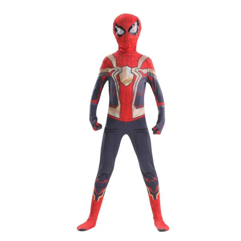 Hot‑selling Superhero Zentai Cosplay Suit Theme Outfit Halloween Party Costume Collectible Holiday Gift For Cos Fans