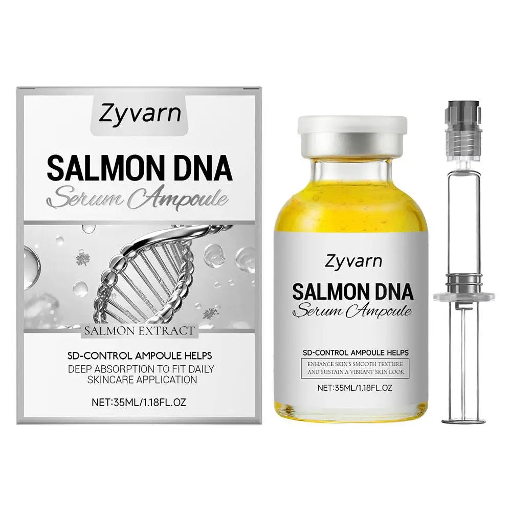 PDRN Salmon Dna Ampoule Rejuvenation Essence Nourishing Repair Smooth Shrink Pore Moisturizing Lotion Skin Hydration Fiming