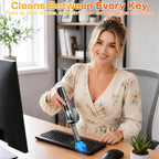 Car Vacuum Cleaner Air Duster Cleaning Tools Electric Dust Collector Universal Auto Accessories for Computer Keyboard Camera Home RV Truck Trailer Sofa Living Room