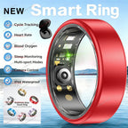 R10 Smart Ring with Charging Case Multi-color Ring Men Women Health Sleep Heart Rate Monitoring IP68 Waterproof Multi-sport Mode