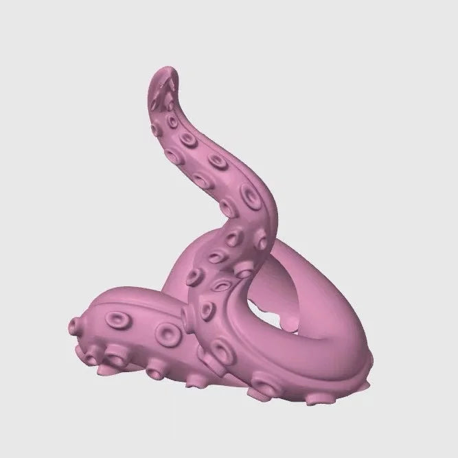 3D Printed Octopus Game Controller Stand Suitable for PS5 Controllers Desktop Stand Holiday Gift Home Decor Statue Ornament