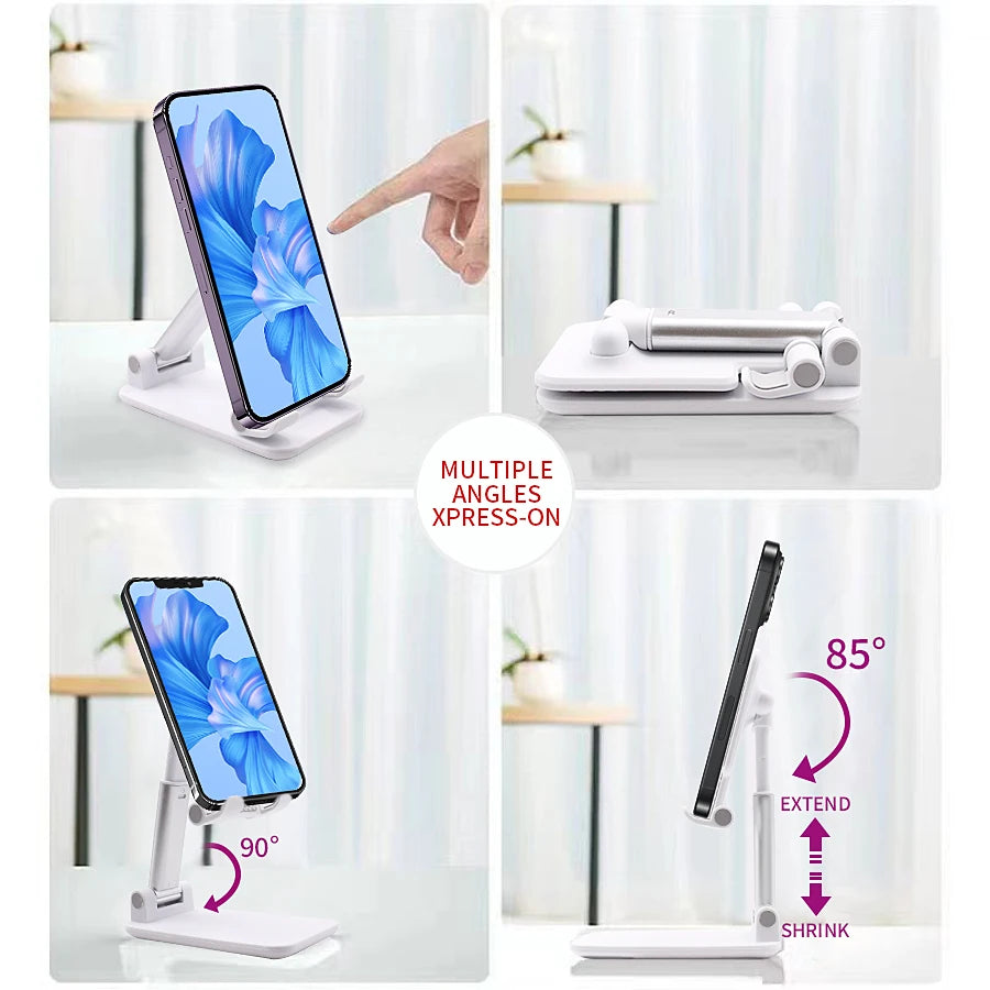 Flexible Desktop Phone & Tablet Stand | Adjustable Lazy Bracket for iPhone & Samsung