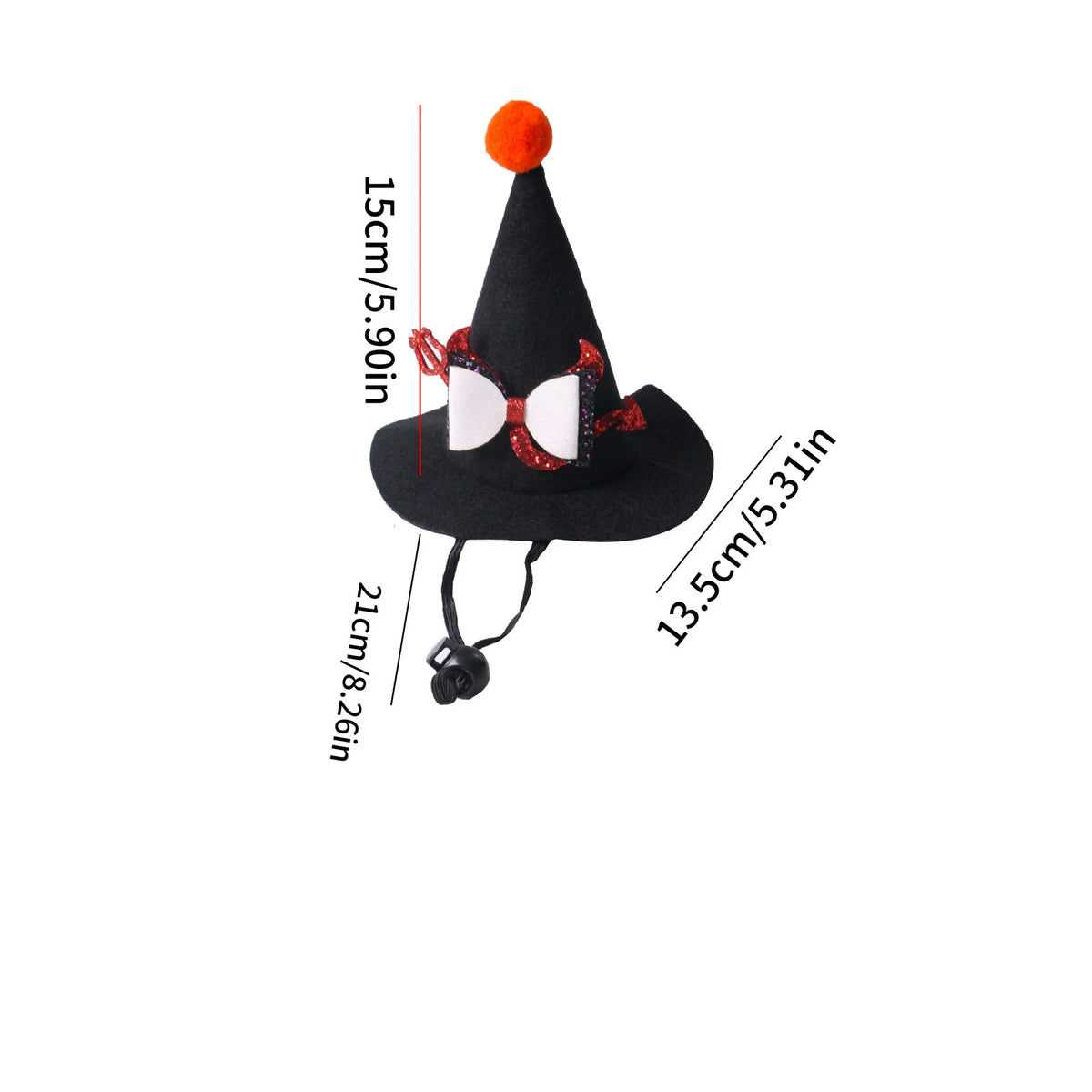 Halloween Pet Costume Hat – Fun Devil/Pumpkin Hat for Cats and Dogs; Warm, Festive, and Quirky – A Holiday Gift for Small Pets